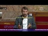 Ugo Bernalicis, député Insoumis, imite Nicolas Sarkozy à l'Assemblée