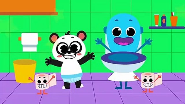 Potty Training Song | Baby Panda Goes to the Potty | Nursery Rhymes and Kids Songs by Little Angel