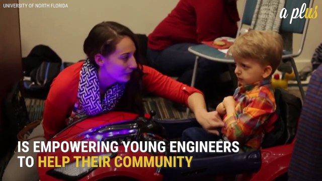 College Students Build Toys For Kids With Disabilities