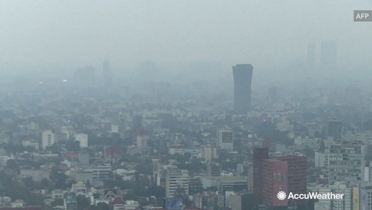 Air pollution alert issued as smog fills the skies over Mexico City
