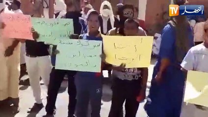 أدرار: مسيرة سلمية لمواطنين خرجوا ببلدية تنركوك ومطالب برحيل كل المسؤولين