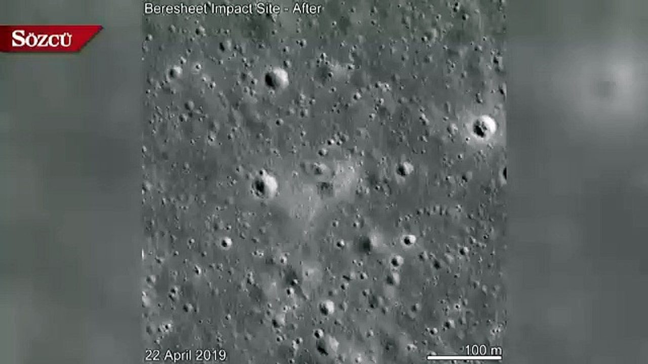 NASA, Ay'a çakılan uzay aracını buldu