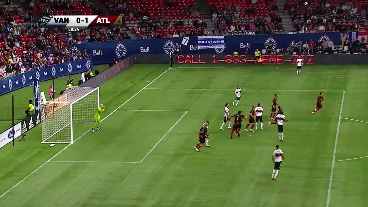 Un joli triple arrêt en MLS