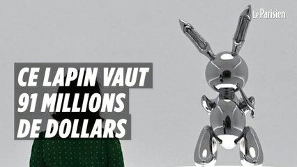 Un lapin de Jeff Koons vendu 91,1 millions de dollars