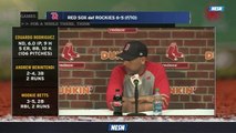 Red Sox Extra Innings: Alex Cora Credits J.D. Martinez For Showing Up On A Nightly Basis