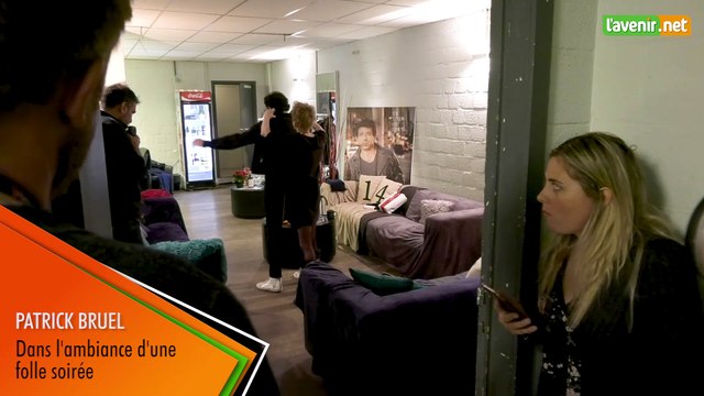 L'Avenir - Patrick Bruel à BXL - ITRV 2 coulisses et ambiance concert