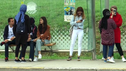 minibüs şoförleriyle üniversite öğrencileri arasında kavga (2) - SAKARYA