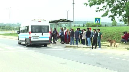 Minibüs Şoförleriyle Üniversite Öğrencileri Arasında Kavga (2)