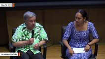 UN Head Antonio Guterres Warns About Leaking In Pacific's Nuclear 'Coffin'