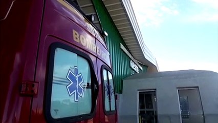 Mulher é socorrida pelo Siate no Terminal Oeste