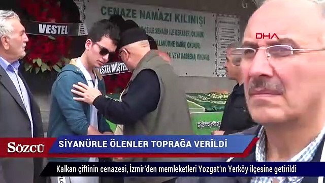Siyanürlü sıvıyla ölen çift, Yozgat’ta toprağa verildi