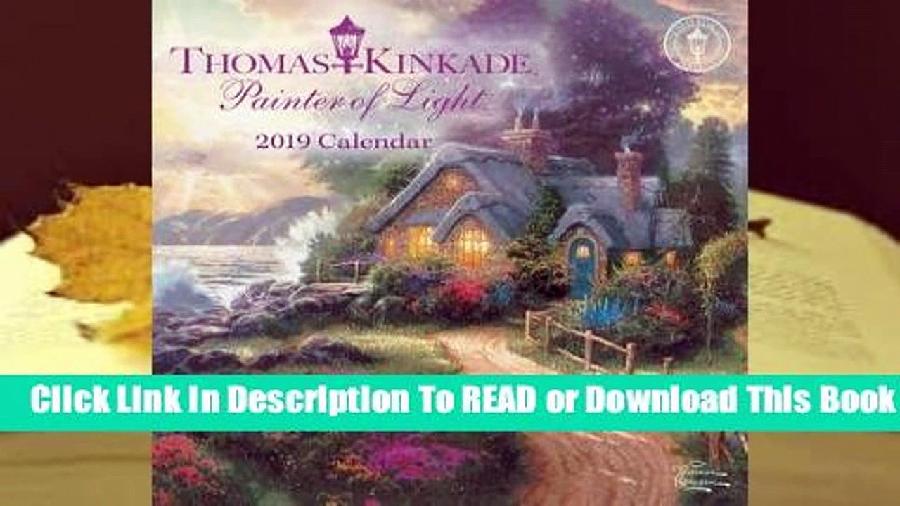 Online Thomas Kinkade Painter of Light 2019 Mini Wall Calendar  For Online