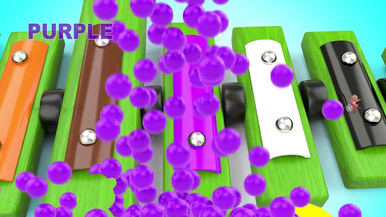 Crocodile Xylophone Toy Color Balls 3D - Learn Colors for Children with Little Baby Play Kids Toys