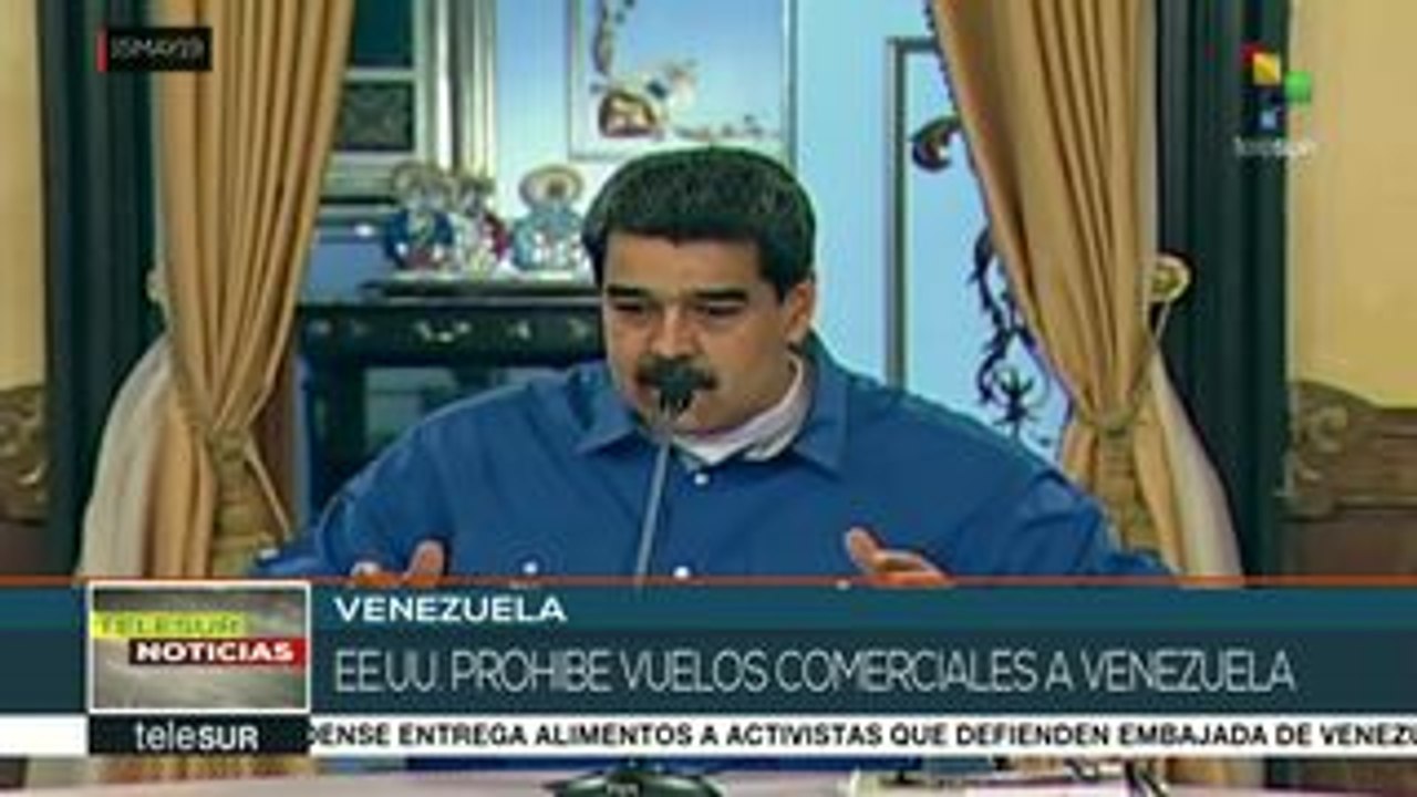 EEUU prohíbe vuelos comerciales desde y hacia Venezuela