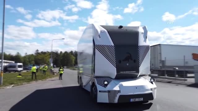 İsveç'te Sürücüsüz Kamyon Dönemi - Stockholm