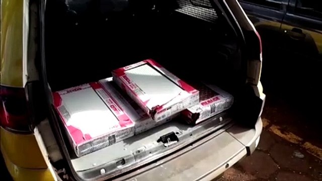 PM apreende objetos com indício de furto