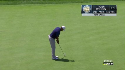 Résumé du début de journée de Tiger Woods