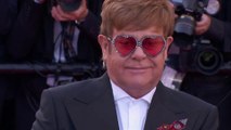 Elton John sur le tapis rouge avec l'équipe du film Rocket Man - Cannes 2019
