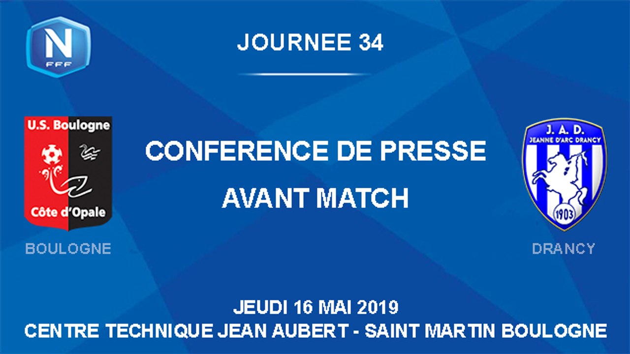 [NATIONAL] J34 Conférence de presse avant match USBCO - Drancy