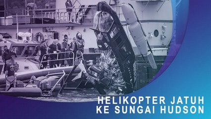 Helikopter Jatuh ke Sungai Hudson, Pilot Selamat