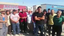 Yüze Yakın Türk Tır Şoförü, 26 Gündür Özbekistan'da Mahsur- Tır Şoförleri Çölde Hastalıklarla...