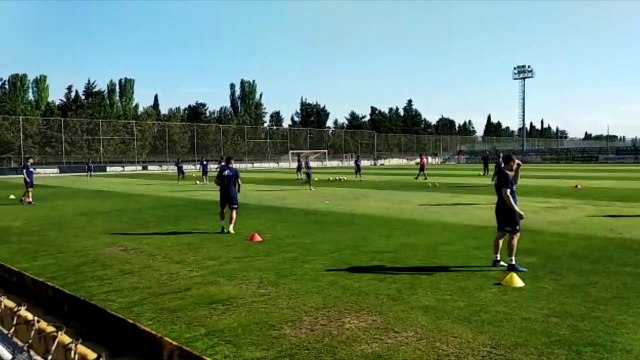 Último Entrenamiento del Real Zaragoza Antes de Recibir al Sporting