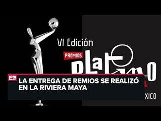 Detalles de la entrega de los Premios Platino