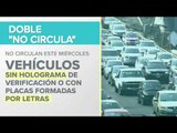 Anuncian doble Hoy No Circula por contingencia ambiental | Noticias con Francisco Zea