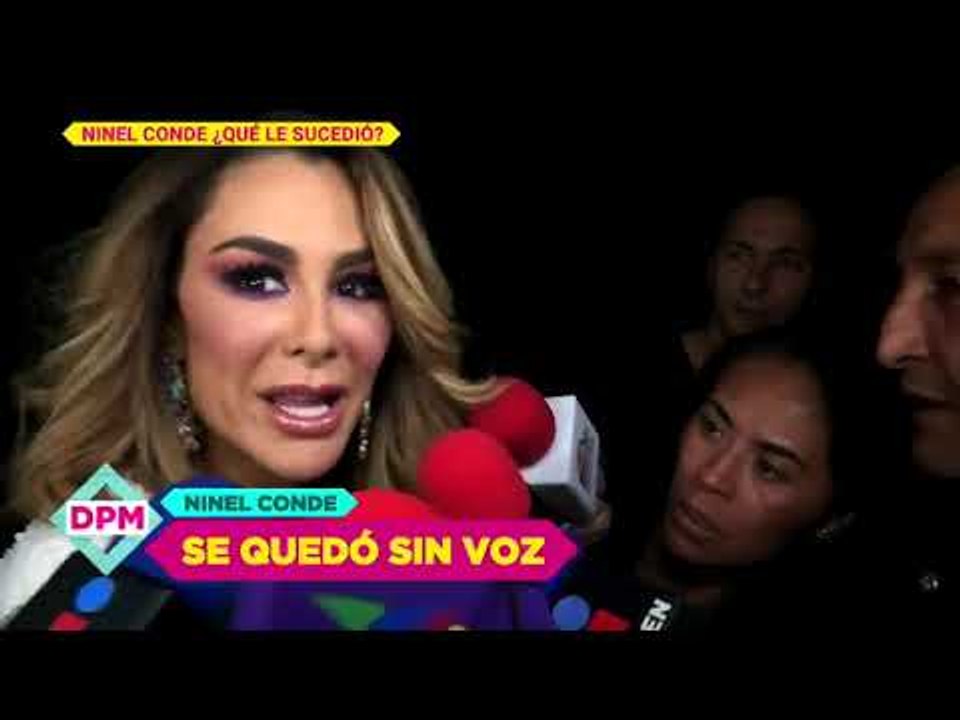 ¡Ninel Conde se quedó sin voz! | De Primera Mano