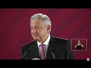 Conferencia matutina de AMLO, 15 de mayo de 2019