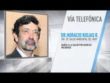 Medidas ante altos índices de contaminación por Horacio Riojas, director del INSP