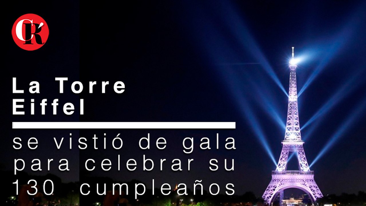Torre Eiffel 130 años