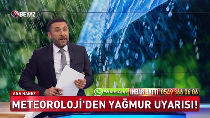 Meteorolojiden yağış uyarısı