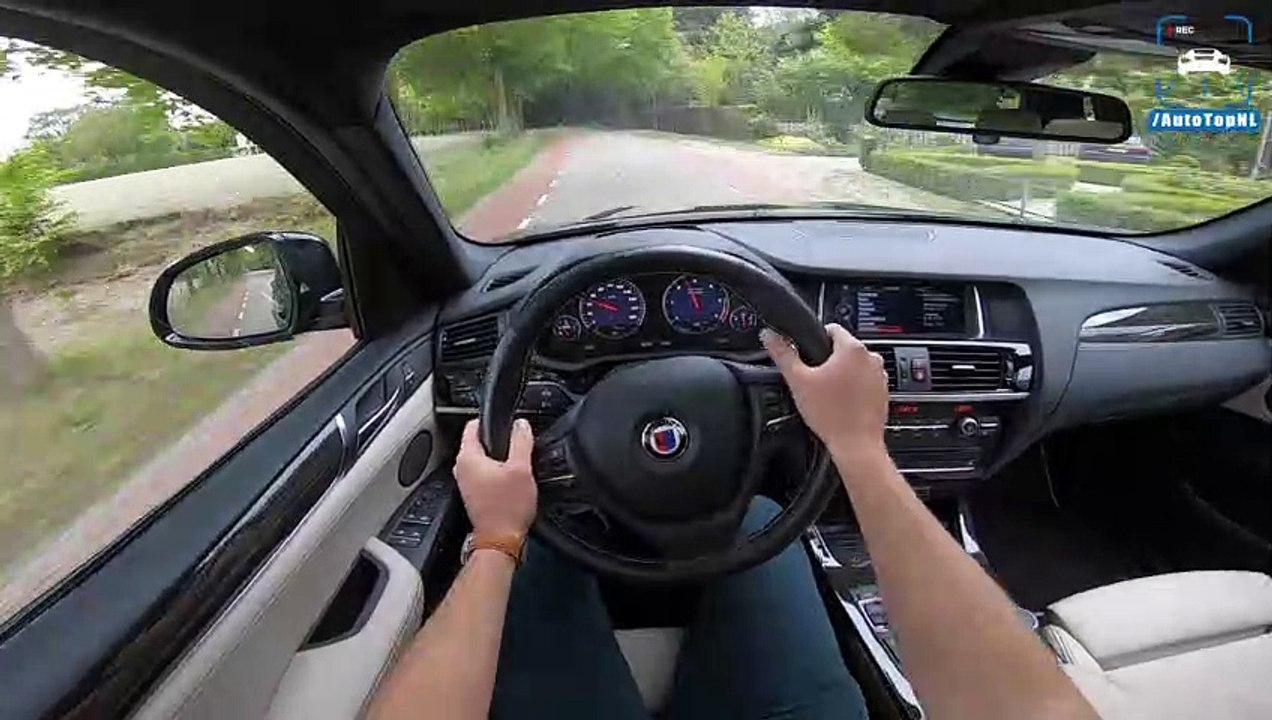 BMW ALPINA XD3 BiTurbo ALLRAD 350HP POV Test Drive by AutoTopNL