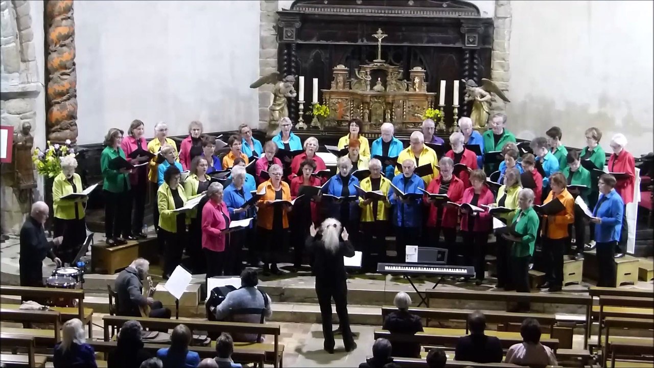 YOU RAISE ME UP par la chorale Chanlibre concert le 11 mai 2019 à Salies de Béarn direction Cécile FOREST