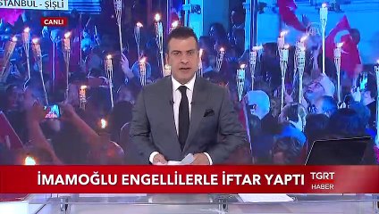 İmamoğlu Engellilerle İftar Yaptı