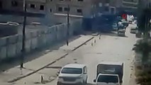 - Münbiç’te terör örgütü YPG’ye bombalı saldırı kamerada