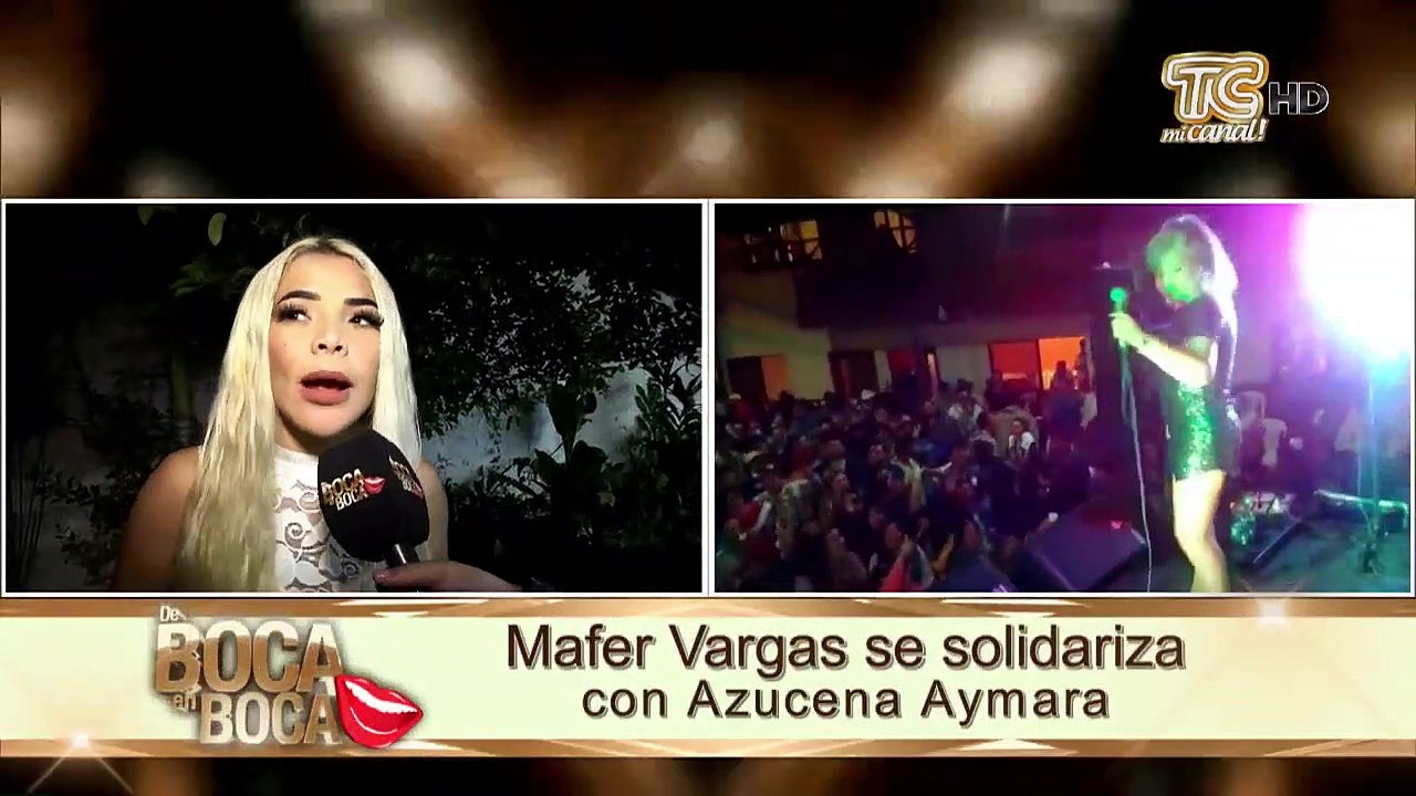 El video de Azucena Aymara alborotó las redes sociales  y Mafer Vargas se pronuncia sobre el caso