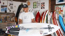 Dane Gudauskas Shows How Channel Islands' Rocket Wide Surfboard was 