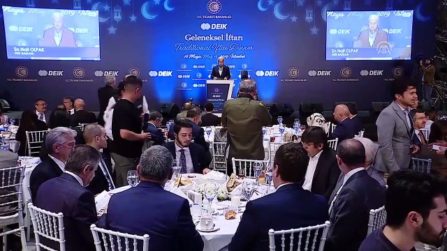 DEİK geleneksel iftarı - DEİK Başkanı Nail Olpak - İSTANBUL