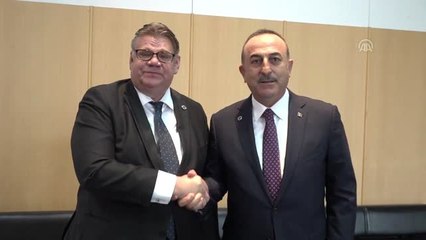 Dışişleri Bakanı Çavuşoğlu Finlandiya'da