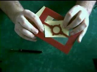 Stylo a travers la vitre