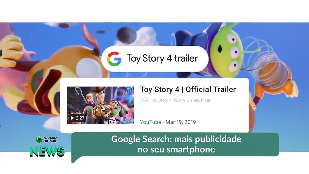 Google Search- mais publicidade no seu smartphone
