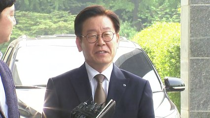 [현장영상] 이재명, 여유로운 모습으로 출근..."내가 할 몫 다 할 것" / YTN