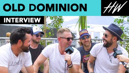 Old Dominion Reveal Who’s A Hopeless Romantic & Their Pre-show Ritual! | Hollywire