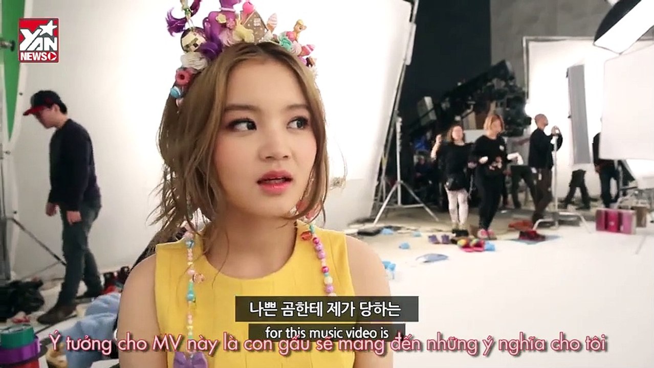 [BTS] Lee Hi kể về chú gấu đáng yêu trong MV It's Over