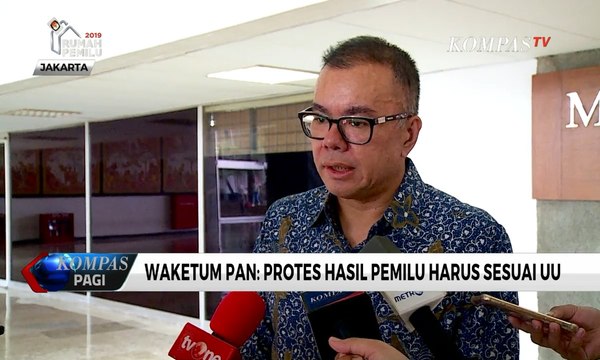 Waketum PAN Sesalkan Pernyataan Prabowo Tolak Hasil Pilpres