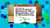 Full E-book  The Pocket Small Business Owner's Guide to Starting Your Business on a Shoestring