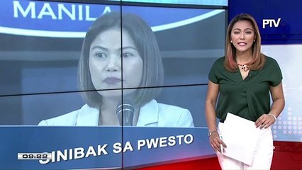 FDA director general, sinibak sa puwesto