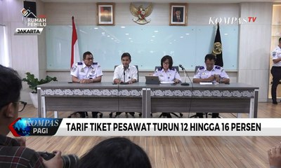 Kemenhub Umumkan Penurunan Tarif Tiket Pesawat 12 Hingga 16 Persen